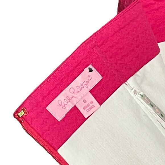 Lilly Pulitzer Pink Azalea Bernadette Dress, Size 0, NWT - Picture 7 of 11